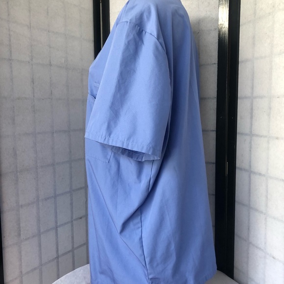 Scrubs size large women’s, blue, green, maroon, blue 4 pieces, work clothes - Picture 7 of 8